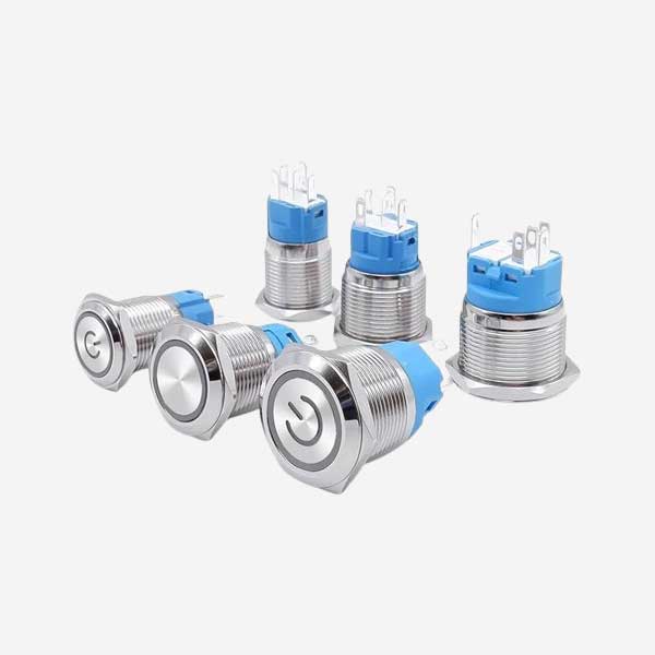 22mm & 16mm Metal Push Button - Amiz Technology