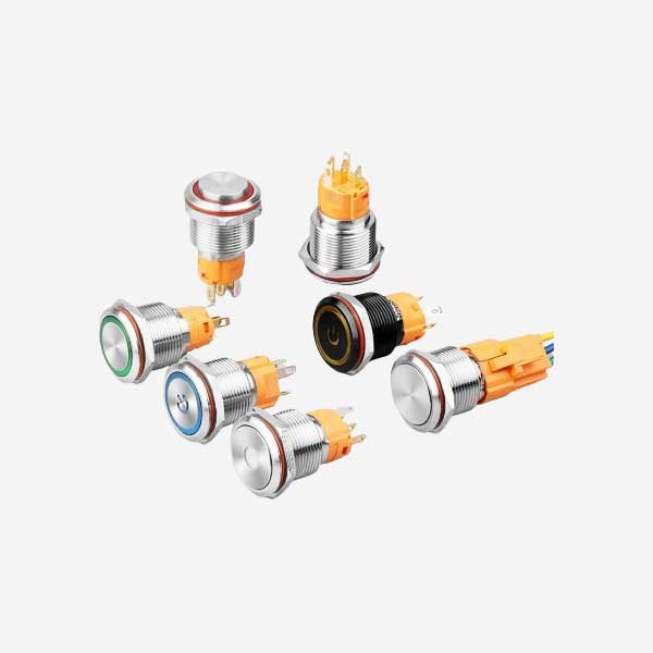  22mm & 16mm Metal Push Button - Amiz Technology