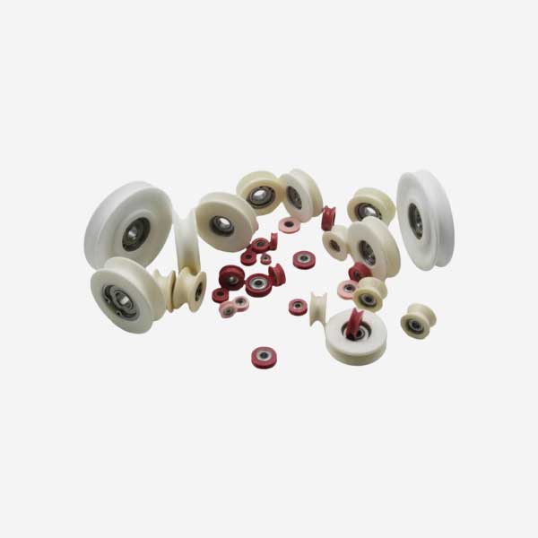 Plastic Ceramic Belt Pulley Wheels with Bearings - Amiz Technology